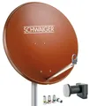 Produktbild: Schwaiger 714555 SAT-Antenne (80 cm, Aluminium, Quad LNB, ziegelrot)
