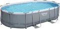 Produktbild: Power Steel™ Solo Pool ohne Zubehör 488 x 305 x 107 cm, grau, oval