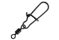 Produktbild: SPRO Schnurverbinder Spro Matt Black Easy Snap + Rolling Swivel - Snaps, (1-St)