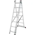 Produktbild: Krause Corda Vielzweck-Leiter 3 x 6 Sprossen Treppenversion