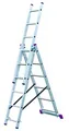 Produktbild: Krause Corda Vielzweck-Leiter 3x6 Sprossen mit Treppenversion - 013361