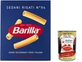 Produktbild: 10x Pasta Barilla Sedani rigati Nr. 94, 100% italienisch Nudeln 500 g pack + Italian Gourmet polpa 400g