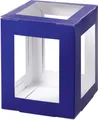 Produktbild: 5 folia Laternen-Zuschnitt, 135 x 135 x 180 mm, blau