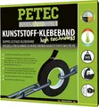 Produktbild: PETEC 87210 KUNSTSTOFFKLEBEBAND Doppelseitig Kunststoff Glas Stein Holz Gummi