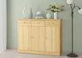 Produktbild: Highboard Kommode Anrichte Kiefer Sideboard natur Schubladen Türen Möbel Holz