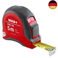 Produktbild: SOLA Bandmaß - PRO-TM - 5m / 19mm - robustes Profi-Rollbandmaß mit Gürtelclip -