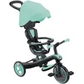 Produktbild: Globber Dreirad Explorer Trike 4in1, Mintgrün, Kunststoff, 47x97.5x95 cm, EN 71, höhenverstellbare Schubstange, Outdoor Spielzeug, Kinderfahrzeuge, Dreiräder