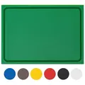 Produktbild: MUVELL Schneidebrett Kunststoff, Grün, 45x30x2 cm, mit Saftrille, EXTRA dick, Kunststoff, (Stück, 1-St., Schneidebrett), messerschonend,Saftrille,Extra Dick grün 30 cm x 45 cm x 2 cm