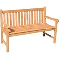 Produktbild: Lex Teak Sitzbank Gartenbank Holzbank Teakbank Parkbank Picadelly 135cm