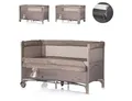 Produktbild: Chipolino Baby-Reisebett Reisebett Relax 2 Ebenen, Vorderseite absenkbar, Seiteneingang, Tasche