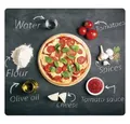 Produktbild: KESPER® Schneide- und Abdeckplatte Multi-Glasschneideplatte, Pizza, 56x50 cm, ESG-Sicherheitsglas, (1 tlg), vielseitig einsetzbar