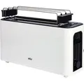 Produktbild: Braun Toaster PurEase HT3110WH, Langschlitztoaster, 2 Scheiben, 1000 Watt, weiß