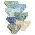 Produktbild: Next Slip Unterhosen aus 100 % Baumwolle, 7er-Pack (7-St) grün 92-98 (2-3 J.)