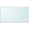 Produktbild: vidaXL Tischplatte Gehärtetes Glas 1200x650mm Glasplatte für Esstisch Tisch