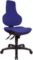Produktbild: TOPSTAR Drehstuhl Bürodrehstuhl Ergo Point blau ohne Armlehnen