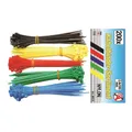 Produktbild: BGS-80875 I Kabelbinder-Sortiment, 2,4 x 100 mm, 5 Farben, 200-tlg.