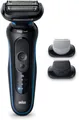 Produktbild: Braun 52-B1650s Series 5 (blau) Trocken-Nass Rasierer