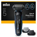 Produktbild: BRAUN Series 5 Elektrorasierer +2 Aufsätze, 52-B1650s Herrenrasierer #1907011