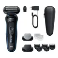 Produktbild: Braun Rasierapparat Bart Series 5 Easyclean Wiederaufladbar Black E B