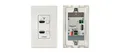 Produktbild: Kramer 2:1 4K HDR HDMI Wall-Plate Automatik-Umschalter US-Decora Version 1000020174