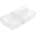 Produktbild: Rotho Lunchbox Funbox 1111900096, Kunststoff, Brotdose mit Trenner, 24,5 x 6,5 x 14,5cm, 1,7 l