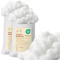 Produktbild: EVE Textile® Füllwatte für Kissen; Flauschiges Füllmaterial & Stopfmaterial; Kissenfüllung, Bastelwatte, Füllung für Stofftiere, Kuscheltiere; Öko-Tex 100 Zertifiziert (Füllwatte, 1 kg)