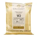 Produktbild: CALLEBAUT Receipe No. W2 - Kuvertüre Callets, Weiße Schokolade, 28% Kakao, 400g - 1er Pack