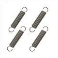 Produktbild: Zugfedern Edelstahl mit Haken 50mm Spannfeder 1,2mm Draht 4 Stück