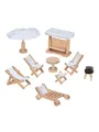 Produktbild: Goki Wooden Doll Furniture Garden Furniture 9 pieces.