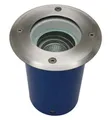 Produktbild: LED Bodenstrahler schwenkbar rund Edelstahlring IP67 fuer LED Lampen GU10