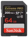 Produktbild: SanDisk SDXC Extreme Pro 64GB 200MB/s V30 UHS I