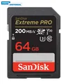 Produktbild: SanDisk 64 GB SDXC Extreme Pro 200MB/s UHS I V30 Speicherkarte / SD Karte