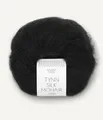 Produktbild: SANDNES TYNN SILK MOHAIR Strickgarn Wolle (1099 - Schwarz)