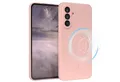 Produktbild: EAZY CASE Handyhülle für Samsung Galaxy A56 Hülle Silikon 6,7 Zoll, MagSafe Schutzhülle Silikoncover mit Kameraschutz Rosa / Altrosa
