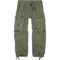 Produktbild: Brandit Pure Vintage Hose, grün, Größe L für Männer