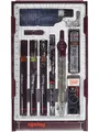 Produktbild: Rotring rOtring Isograph Fineliner Master Set | mit Zirkel | 0,1 mm/ 0,3 mm/ 0,5 mm | 3 Stück