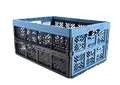 Produktbild: keeeper Stabile Klappbox Ida, Stabiler Kunststoff (PP), Blau, 48 x 35 x 23 cm, 32 l