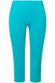 Produktbild: Ulla Popken große Größen Hosen 58+ tiefes aqua bis 76 Caprihose