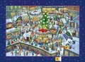 Produktbild: Wand-Adventskalender – Wimmeliger Weihnachtsmarkt