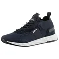 Produktbild: BOSS Titanium_Runn Slip-On Sneaker mit elastischem Einstieg, Freizeitschuh, Halbschuh, Schlupfschuh blau 47 EU