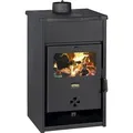 Produktbild: Kaminofen Prity KCP D 9.3kW, with cast iron plate, BimschV2 Eco, EEK A+ - Schwarz