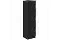 Produktbild: vidaXL Highboard Highboard Schwarz Eichen-Optik 31,5 x 32 x 122,5 cm (1 St)