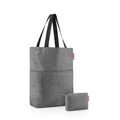 Produktbild: reisenthel CityShopper Set twist silver – Unsere Cityshopper-Tasche und das Pocketcase in einem Set kombiniert, Geschenkset-Kombi!