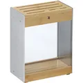 Produktbild: WMF Messerblock Transparent unbestückt leer ohne Messer Flextec, Bambus, hell, kompaktes Design, platzsparend
