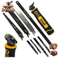 Produktbild: Metallsäge Set 8 in 1 mit Sägehandgriff und 8 Blättern für Holz und Metall DIY