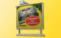 Produktbild: Viessmann - 6336 - H0 Werbetafel m. LED-Beleucht  - NEU/OVP