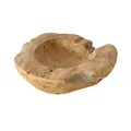 Produktbild: Boltze Schale Teak (Deko Gefäß in Braun, Teakholz, 30 x 30 x 9 cm Schüssel, Rund,) 3245300, Natur