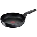 Produktbild: Tefal Bratpfanne Hard Titanium Pro, Schwarz, Metall, rund, backofengeeignet, antihaftbeschichtet, Kochen, Pfannen, Bratpfannen