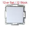 Produktbild: 12-er Set / Gunsan Visage und Moderna Schalter Ein-/ Ausschalter UP Weiss Modul