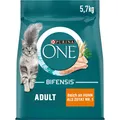 Produktbild: PURINA ONE BIFENSIS Katzenfutter 5,7kg trocken Huhn Beutel für Erwachsene OVP